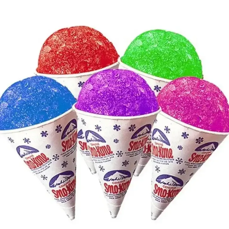 Sno-cones at the family fun day